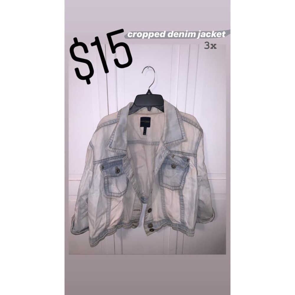 Cropped Denim Jacket